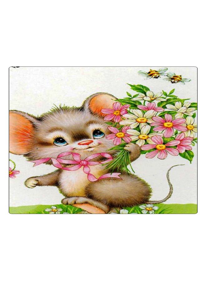 Printed Anti-Slip Gaming Mouse Pad Multicolour