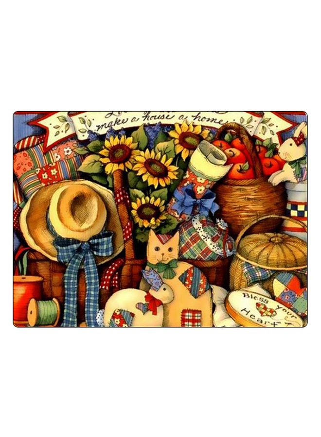 BP Printed Anti-Slip Gaming Mouse Pad Multicolour