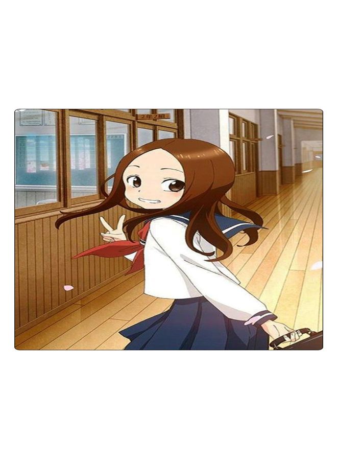 BP Printed Anti-Slip Gaming Mouse Pad Multicolour