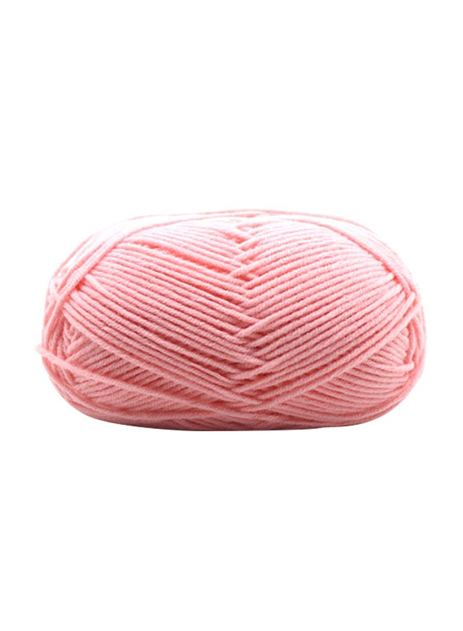 Crochet And Knitting Wool Yarn Pink 15centimeter