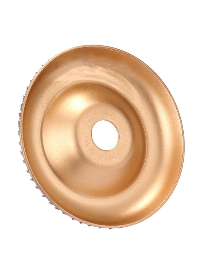 Generic - Carving Rotary Abrasive Disc For Angle Grinder Gold - Image 1