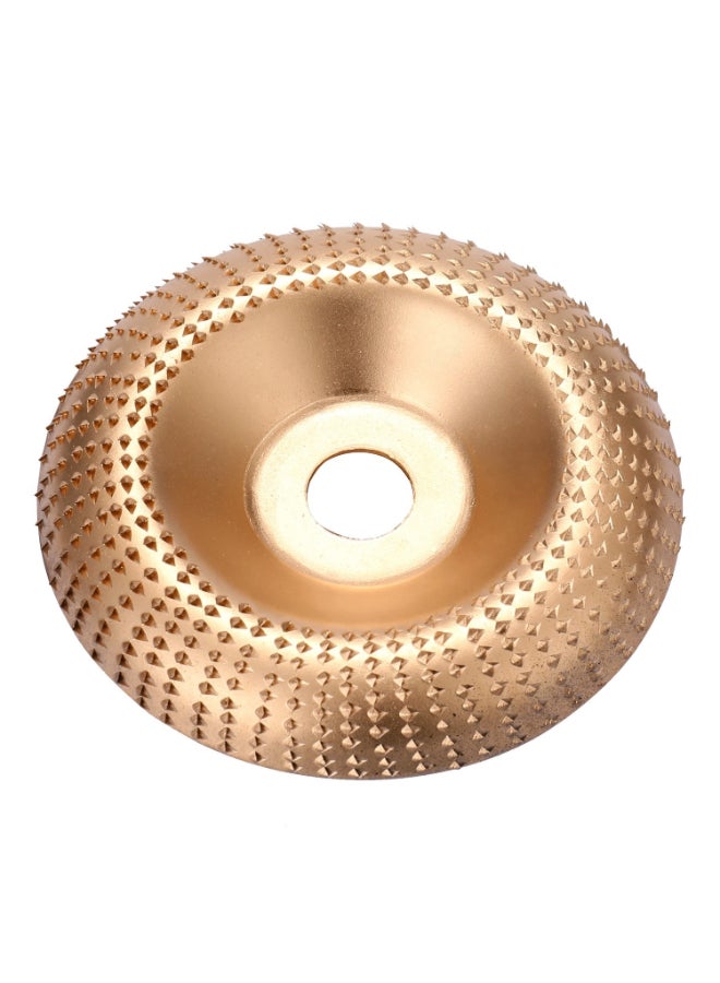 Generic - Carving Rotary Abrasive Disc For Angle Grinder Gold - Image 1