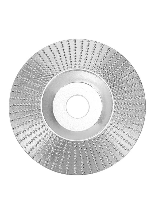 Carving Rotary Abrasive Disc For Angle Grinder Silver  - Image 1
