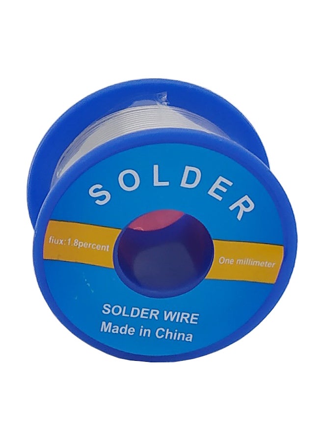 60/40 Tin Lead Solder Wire Blue/Silver