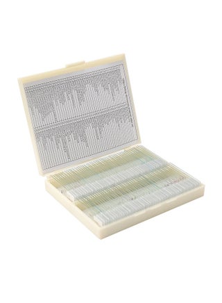 100-Piece Portable Microscope Slide Set Multicolour - v1592928497/N38693275A_1