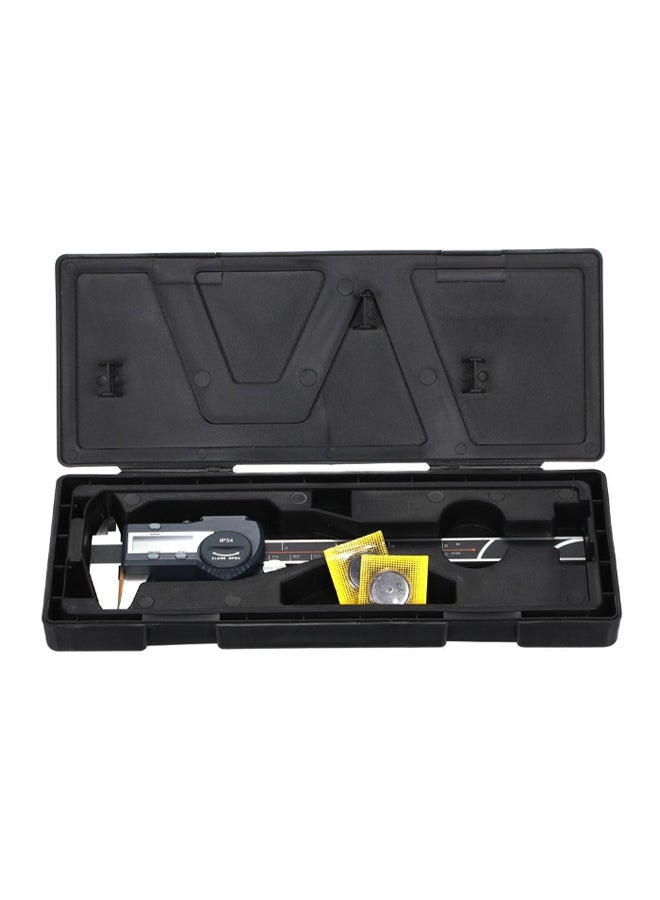 Waterproof Stainless Steel Digital Vernier Caliper With LCD Display Black 235 x 75mm  - Image 3