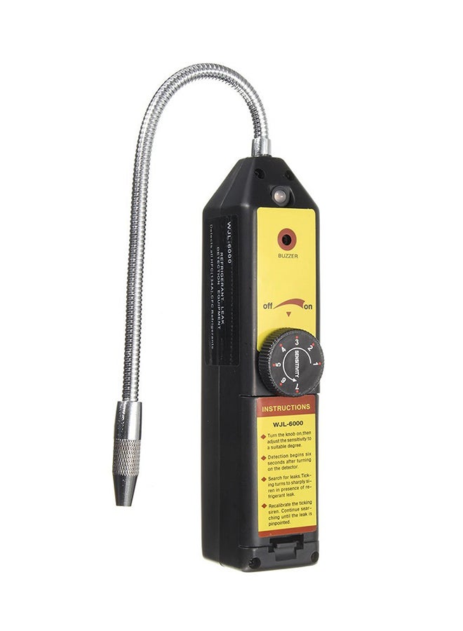 جهاز محمول لفحص تسرب الهالوجين من الثلاجات أسود/فضي 65 x 65 x 229مم - Image 1