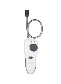 KKmoon Handheld Gas Leakage Location Determine Tester With Sound Light Alarm White/Silver  - Image 1