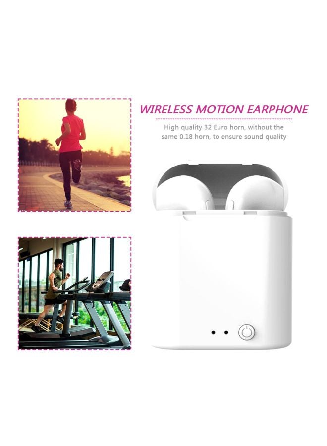 Generic - i7s TWS Wireless In-Ear Headphones With Charging Box White - Image 1
