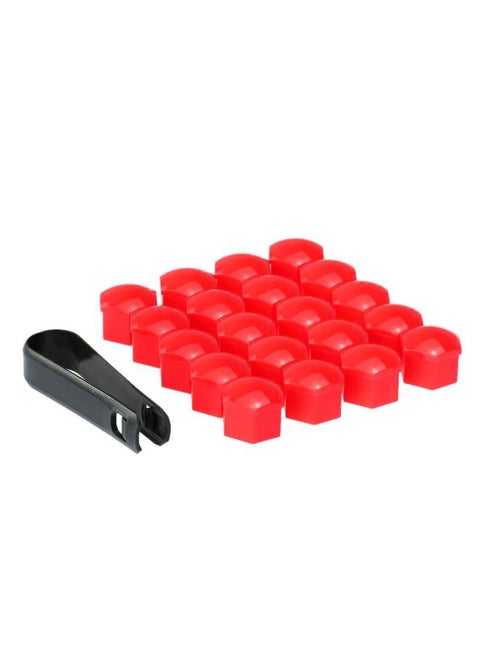 20-Piece Universal Wheel Nut Cap Set With Protector