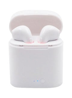 i12 TWS In-Ear Bluetooth Earbuds With Charging Case White