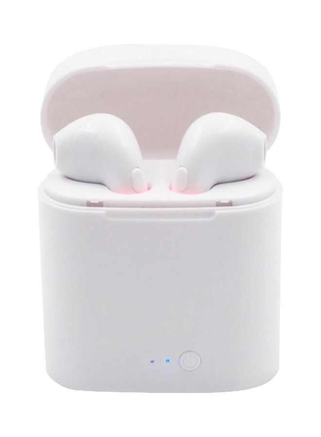 Generic - i12 TWS In-Ear Bluetooth Earbuds With Charging Case White - Image 1