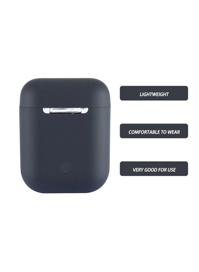 Generic - i12 TWS In-Ear Bluetooth Earbuds With Charging Case Black - Image 1