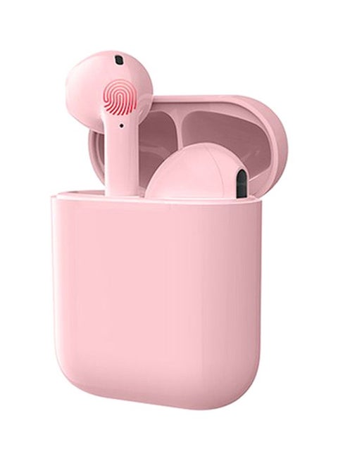 i17 TWS In-Ear Bluetooth Earbuds With Charging Case Pink