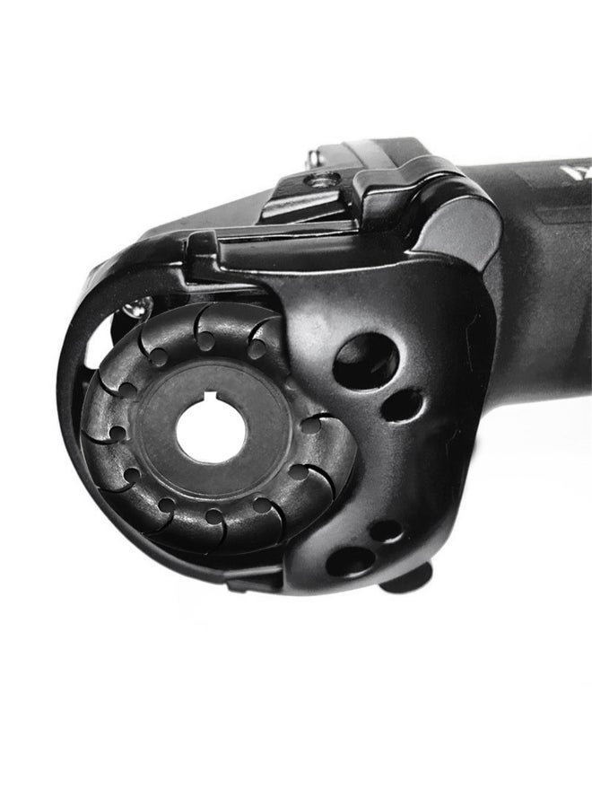 12-Teeth Multi-Functional Wood Carving Disc Black - Image 2