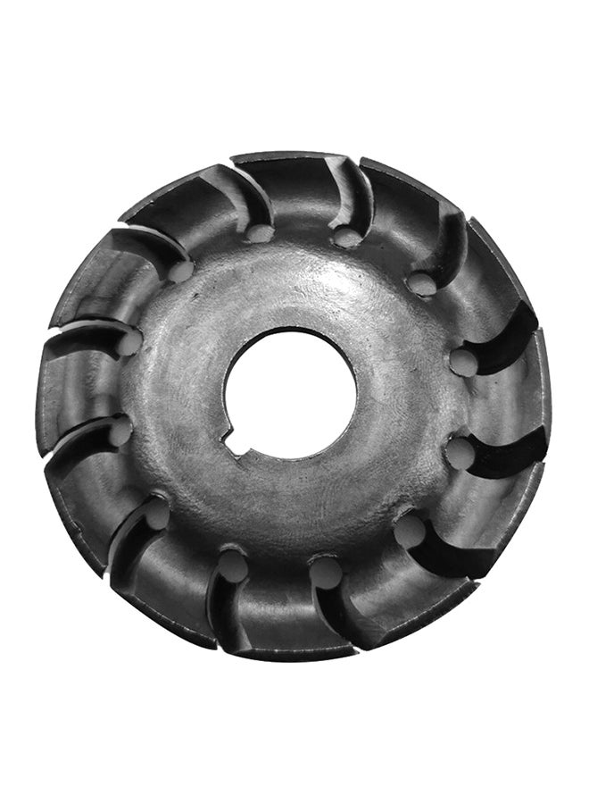 12-Teeth Multi-Functional Wood Carving Disc Black - Image 1