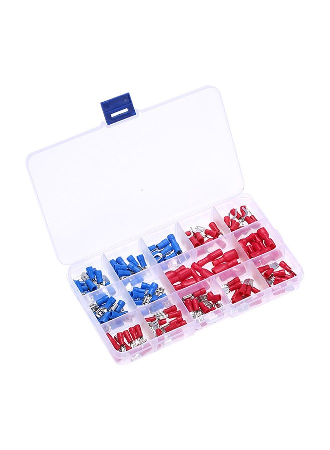 Generic 140-Piece Insulated Terminal Crimp Electrical Wire Cable Connector Kit Multicolour  - Image 1