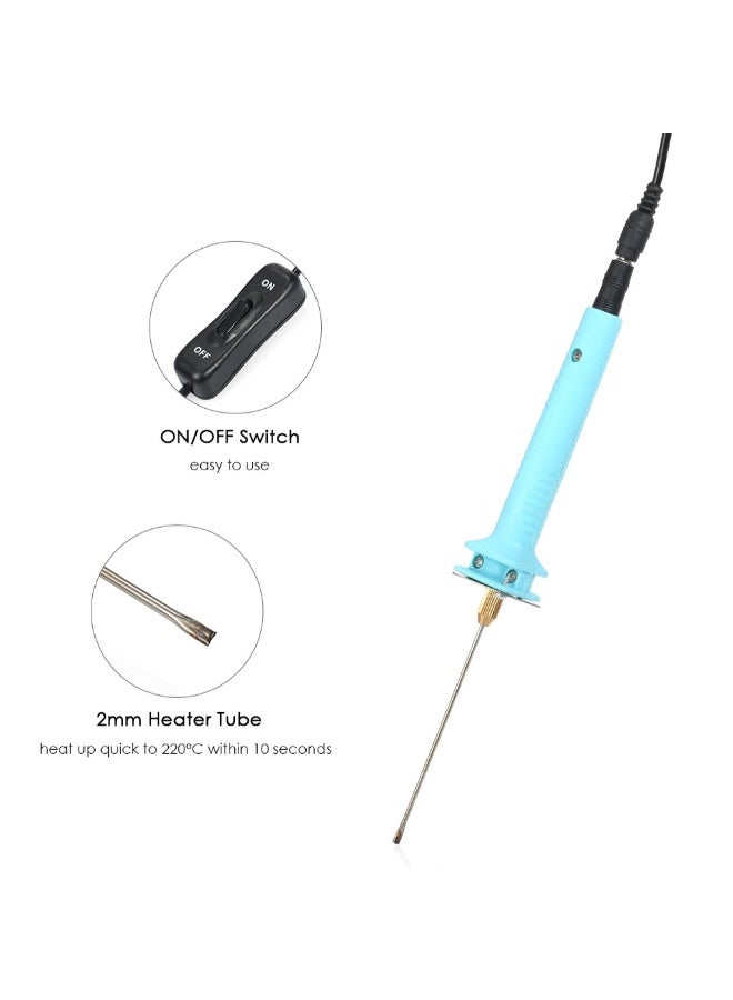 DIY Handheld Electronic Hot Foam Cutter Blue/Black 3 x 3 x 25cm  - Image 4