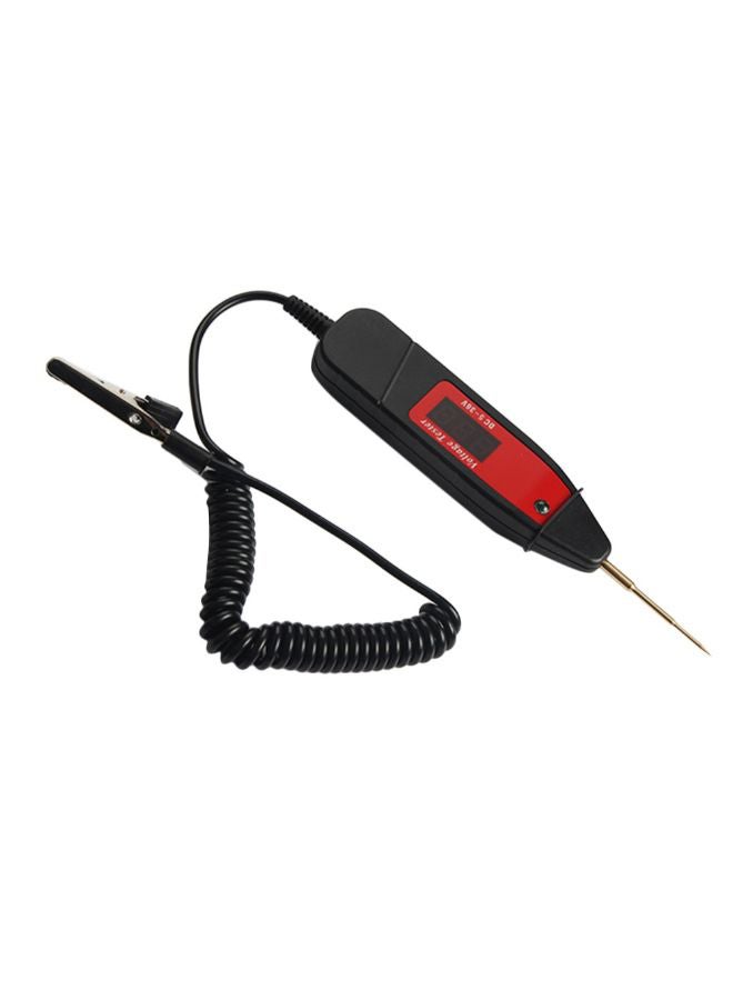 أداة اختبار الجهد الرقمية أسود/ أحمر/ فضي