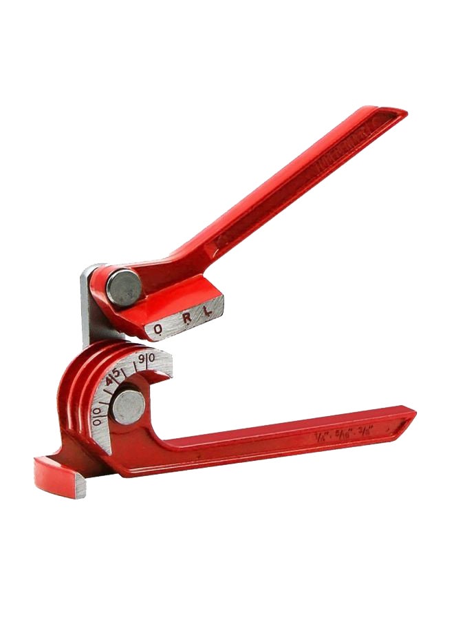 Generic Heavy Duty Tube Bender Plier Red/Silver 