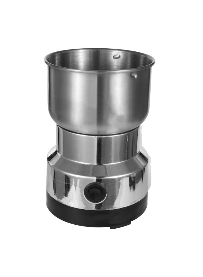 Stainless Steel Coffee Grinder Silver/Black - Image 3