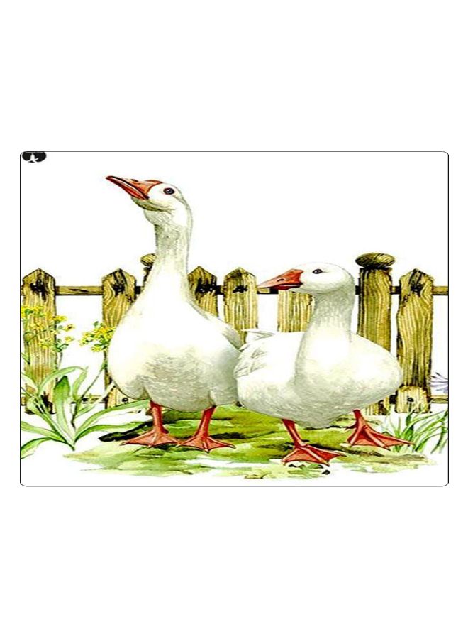 بي بي لوحة ماوس ألعاب بتصميم مضادة للانزلاق وبنمط مطبوع أخضر/أبيض/أحمر - Image 1