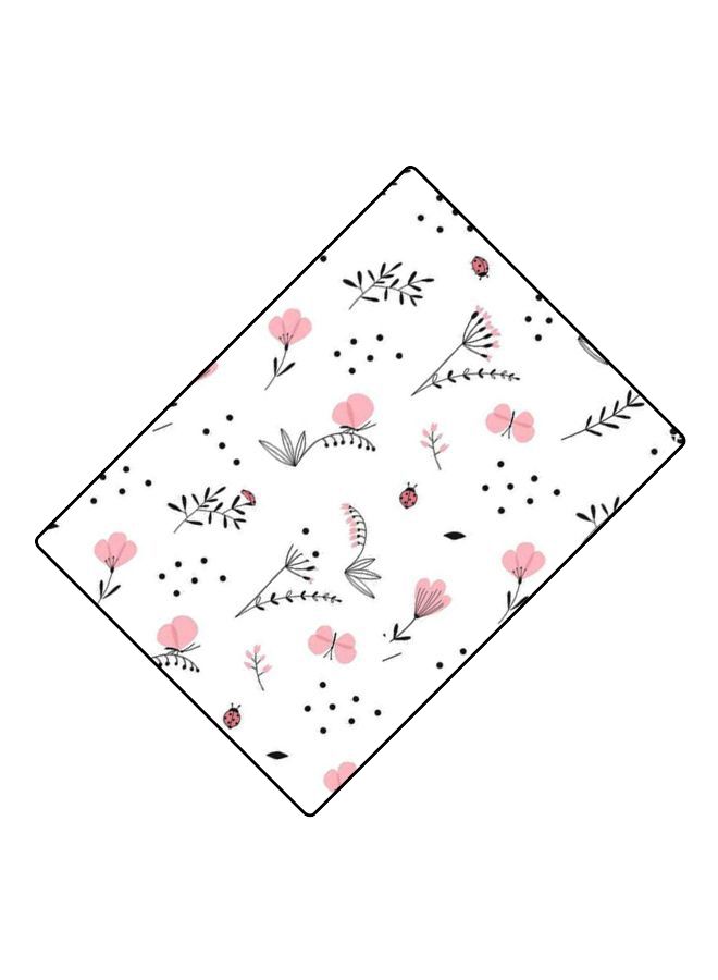 BP Printed Anti-Slip Gaming Mouse Pad White/Pink/Black - Image 2