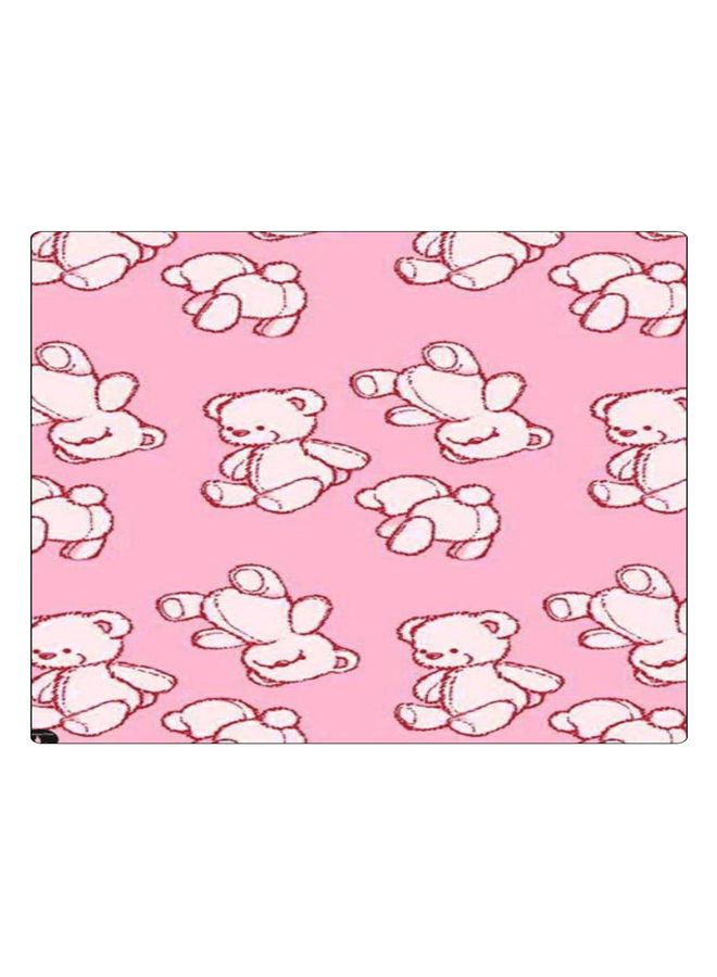 BP Printed Anti-Slip Gaming Mouse Pad Pink/White - Image 1