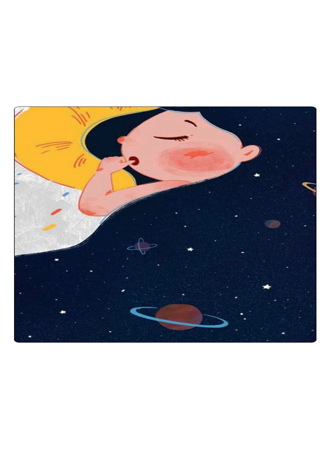 بي بي لوحة ماوس ألعاب بتصميم مضادة للانزلاق وبنمط مطبوع متعدد الألوان - Image 1