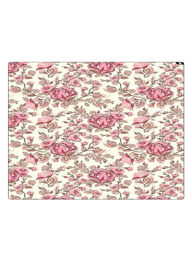 BP Printed Anti-Slip Gaming Mouse Pad Pink/Brown/Beige - Image 1
