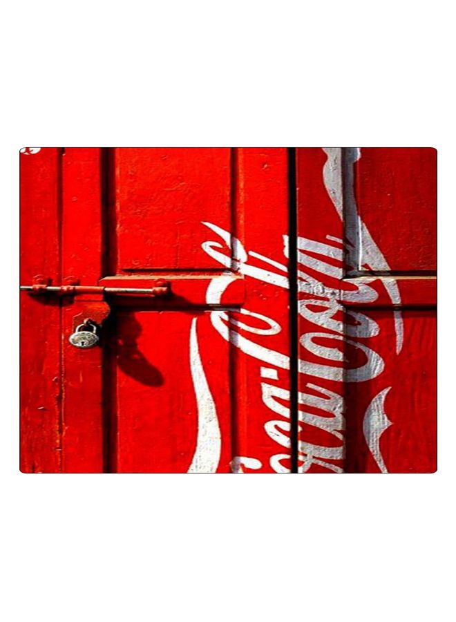 BP Printed Anti-Slip Gaming Mouse Pad Red/White - Image 1