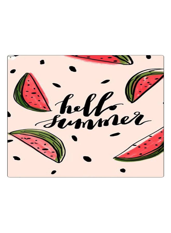 BP Printed Anti-Slip Gaming Mouse Pad Pink/Green/Black - Image 1