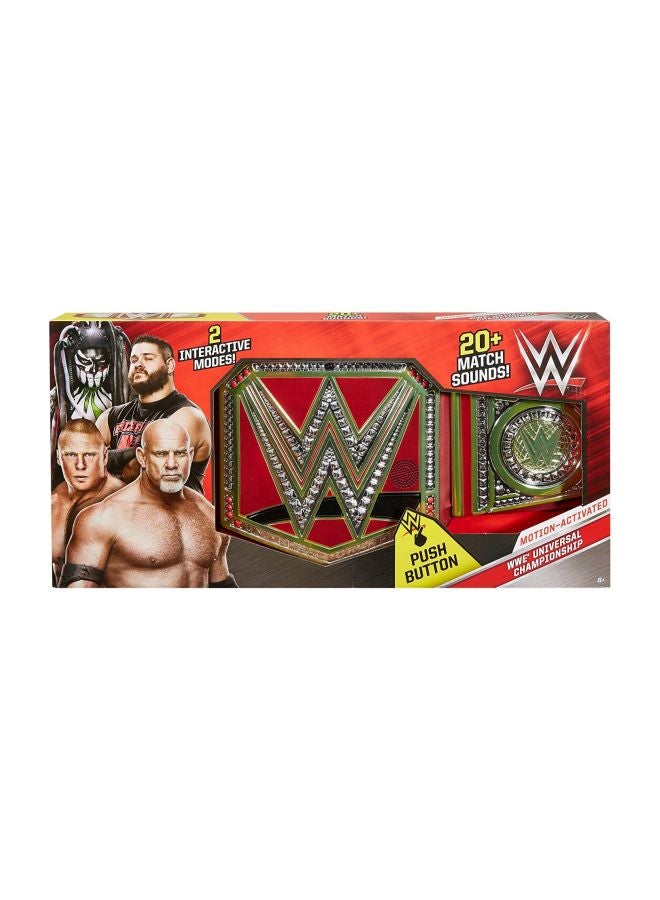WWE Motion-Activated Universal Championship Belt - Image 3