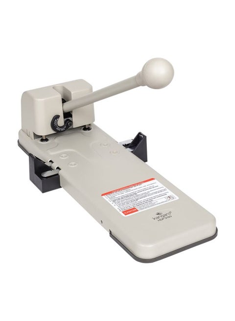 Metal Paper Punch Light Grey