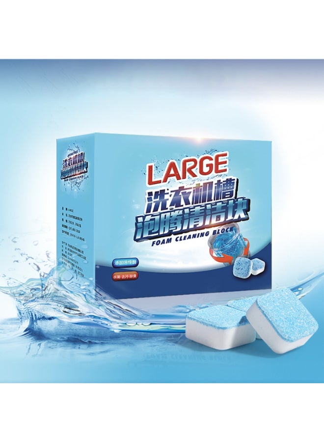 20 قطعة أقراص غسيل للغسالة أزرق/ أبيض 12سم - Image 5