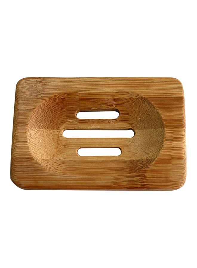Wooden Soap Holder Brown 11.6x8x1.3mm - Image 1