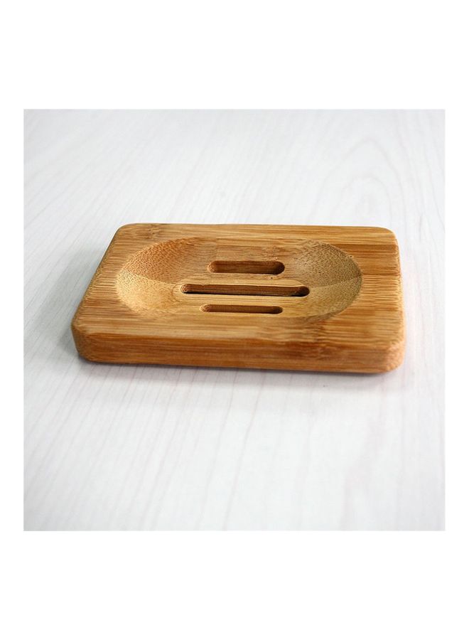 Wooden Soap Holder Brown 11.6x8x1.3mm - Image 2