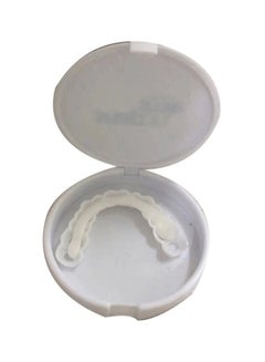 Silicone Simulation Upper Teeth Dentures Braces White