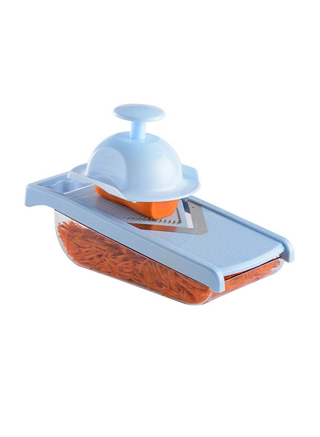 Manual Fruit And Vegetable Chopper Blue 