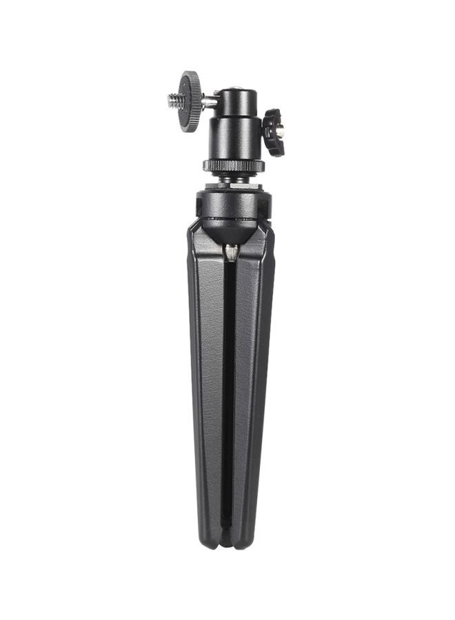 Mini Portable Tripod With Swivel Ball Head Black - Image 1