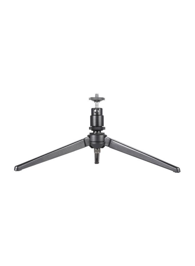Mini Portable Tripod With Swivel Ball Head Black - Image 2