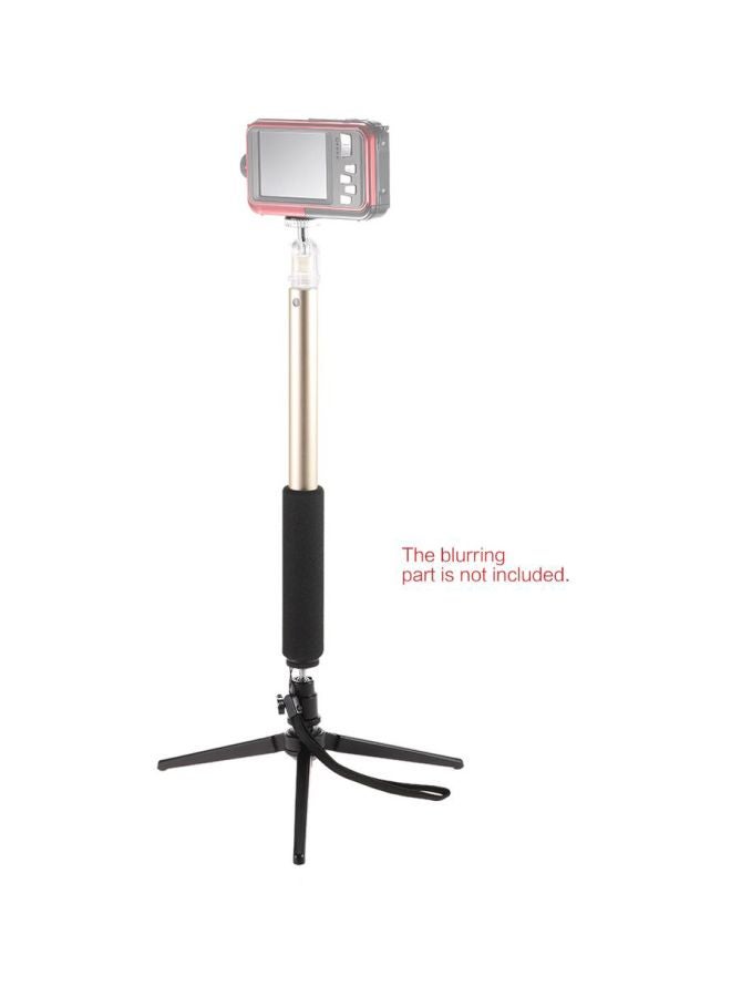 Mini Portable Tripod With Swivel Ball Head Black - Image 3
