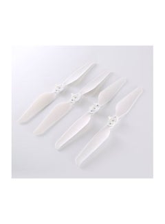 ماركة غير محددة طقم مراوح كوادكوبتر تعمل بجهاز تحكم عن بعد طراز FC X8SE  مكونة من 4 قطع أبيض  - Image 5