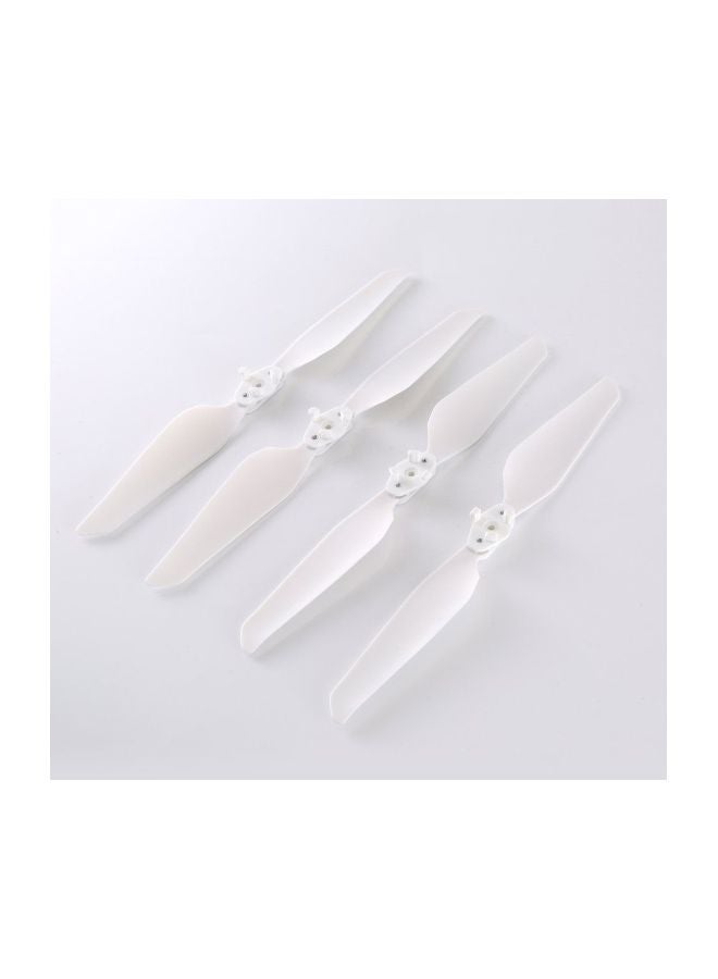 4-Piece Propellers For Fc X8Se Rc Quadcopter Set White  - Image 5