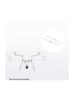 ماركة غير محددة طقم مراوح CW CCW لطائرة درون Xiaomi 4K التي تعمل بجهاز تحكم عن بعد من 4 قطع أبيض  - Image 4