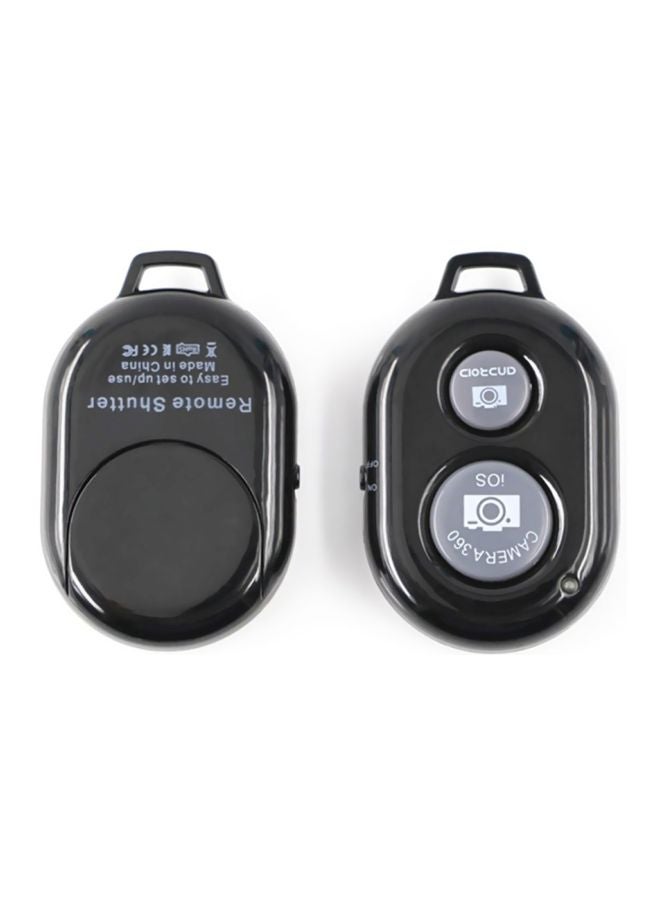 Generic - Bluetooth Remote Shutter For Apple iPhone/Android/Windows Mobile Cameras Black - Image 1