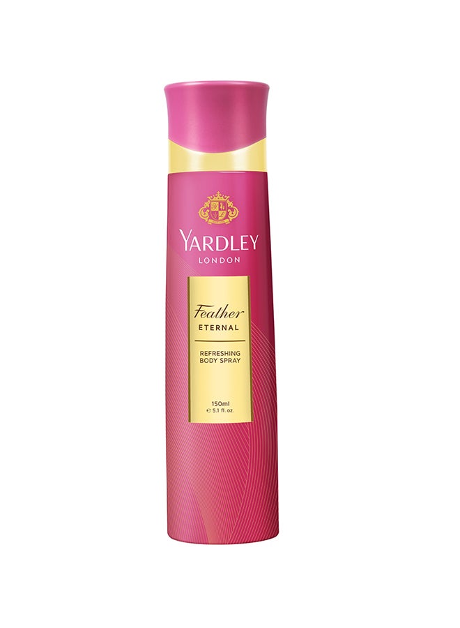 Yardley Feather Eternal Body Spray 150ml  - Image 1