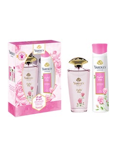 Yardley English Rose EDT And Body Spray 125ml + 150ml Pack of 2  - Image 1
