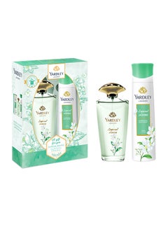 Yardley Imperial Jasmine EDT And Body Spray 125ml + 150ml Pack of 2  - Image 1