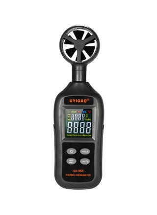 Digital Handheld Pocket Wind Speed Tester Black 27centimeter - v1592934128/N38692497A_1